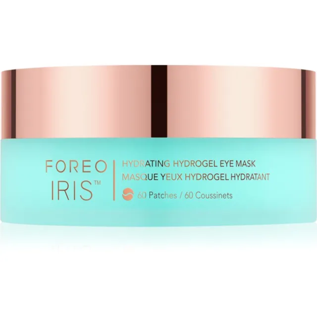 FOREO IRIS™ Hydrogel Eye Mask hloubkově hydratační maska na oční okolí 60x1 ks