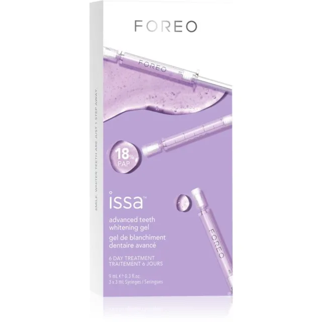 FOREO issa™ Advanced Teeth Whitening Gel bělicí gel na zuby 3x3 ml