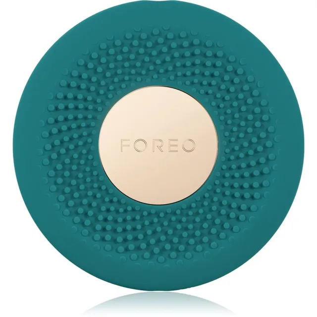 FOREO UFO™ 3 Go sonický přístroj pro urychlení účinků pleťové masky Evergreen 1 ks