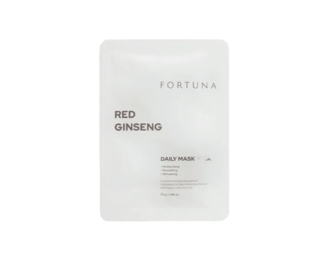 FORTUNA Red Ginseng Daily Mask Pack 1ks