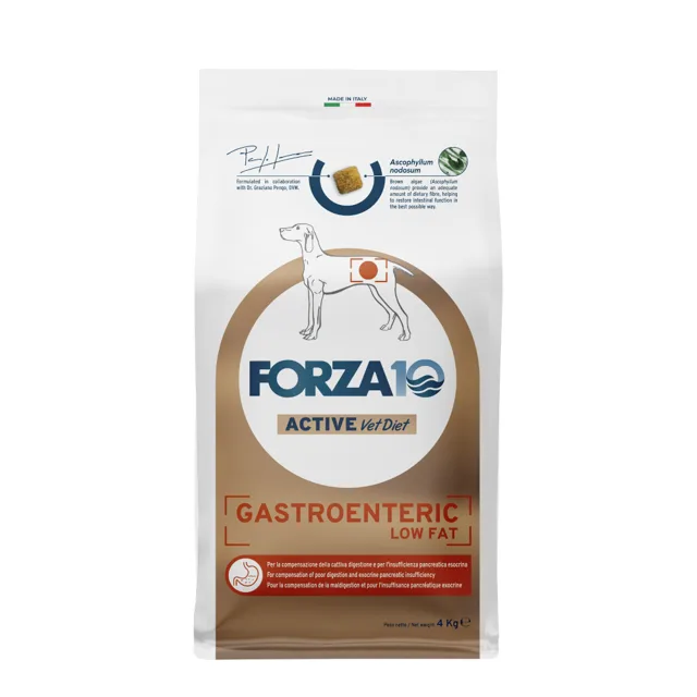 Forza 10 Active Line - Gastroenteric Low Fat - výhodné balení: 2 x 10 kg