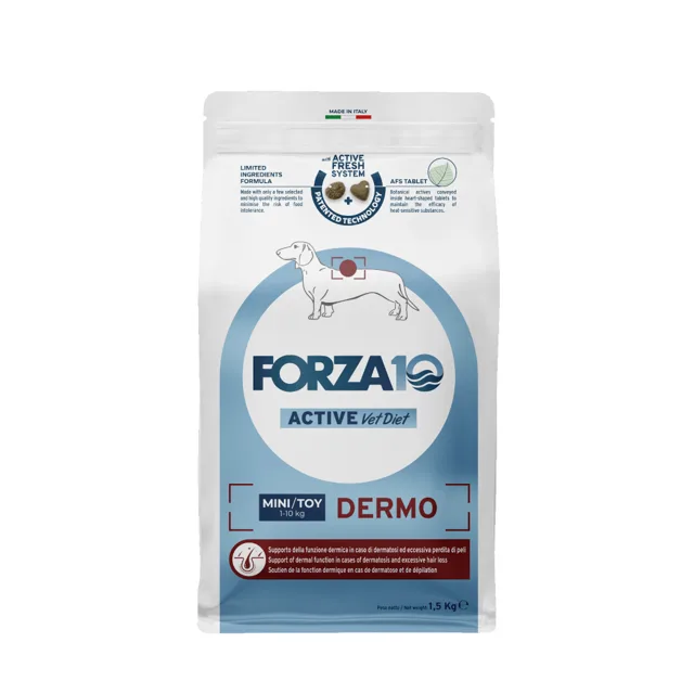 Forza 10 Active Line - Mini/Toy Dermo - výhodné balení: 3 x 1,5 kg