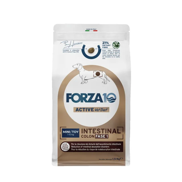 Forza 10 Active Line - Mini/Toy Intestinal Colon Phase 1 - výhodné balení: 3 x 1,5 kg