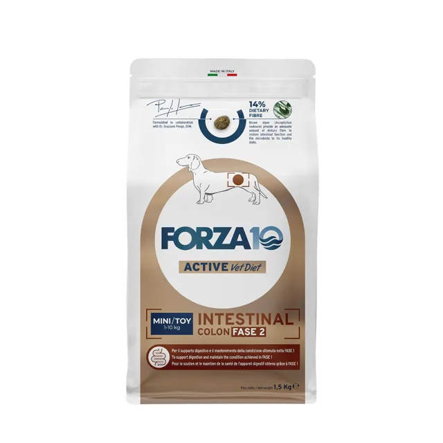 Forza 10 Active Line - Mini/Toy Intestinal Colon Phase 2 - výhodné balení: 3 x 1,5 kg