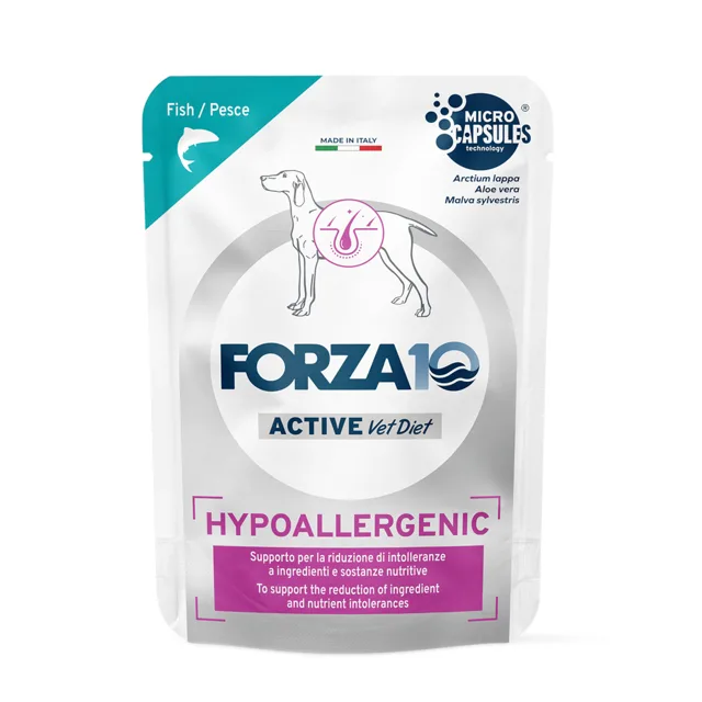 Forza 10 ActiWet Hypoallergenic s rybou - 12 ks (12 x 100 g)
