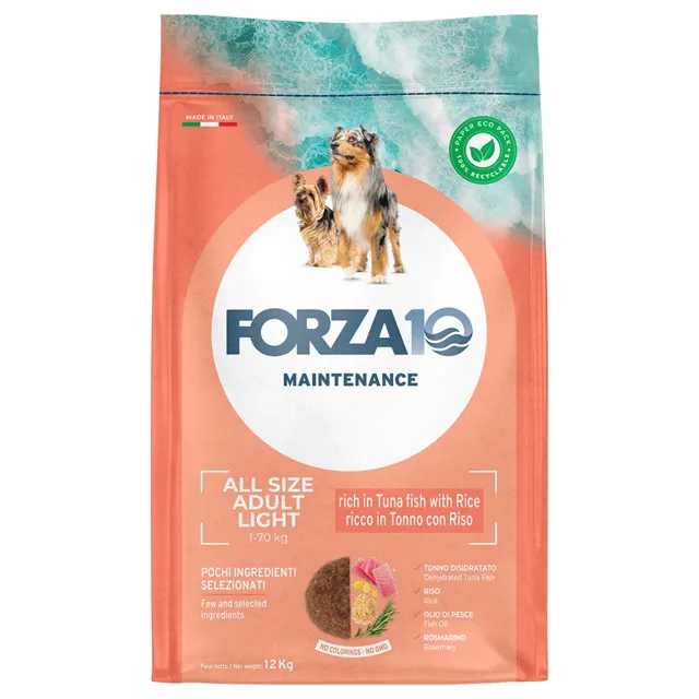 Forza 10 Maintenance Light s tuňákem a rýží - 12 kg