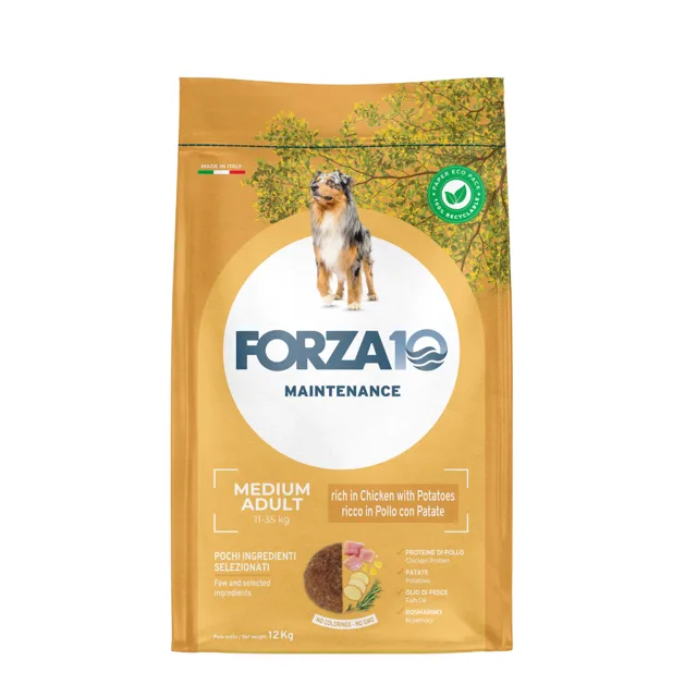 Forza 10 Maintenance Medium kuřecí a brambory - 12 kg