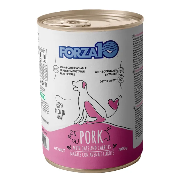 Forza 10 Maintenance vepřové s ovsem - 12 x 400 g