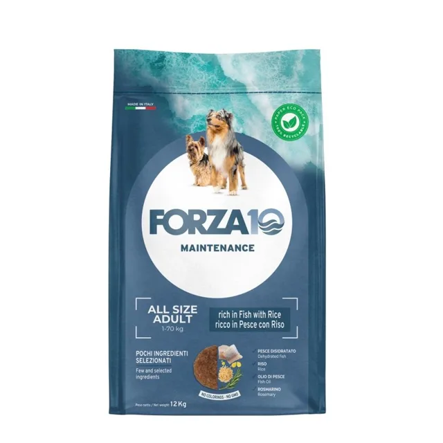 FORZA10 All Breeds Maintenance Fish Rice pro všechna plemena psů 12 kg