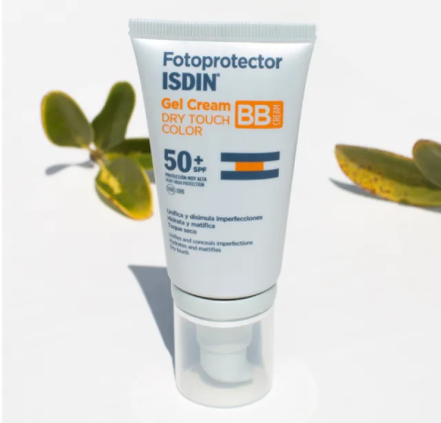 Fotoprotector ISDIN Gel Cream Dry Touch Color SPF 50+, 50 ml