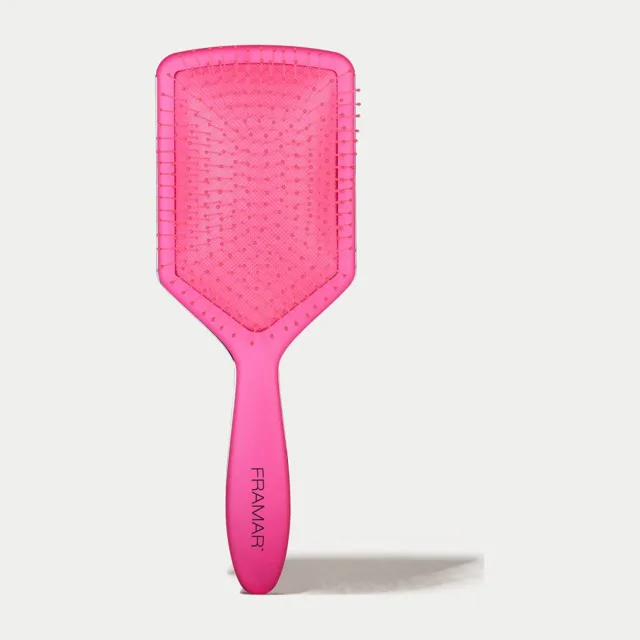 Framar Kartáč Paddle růžový - PINKY SWEAR