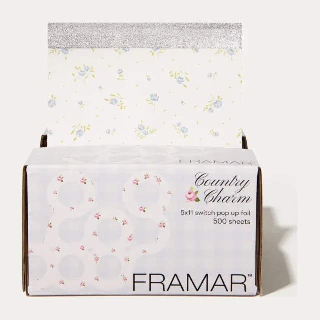Framar Texturovaná fólie Country Charm, 13 x 28 cm, 500 ks
