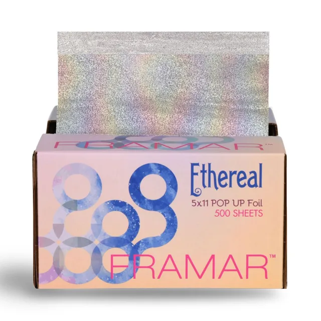 Framar Texturovaná fólie duhová - Ethereal, 13x28cm 500ks