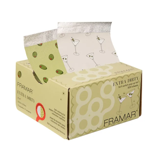 Framar Texturovaná fólie - Extra Dirty, 13x28cm 500ks