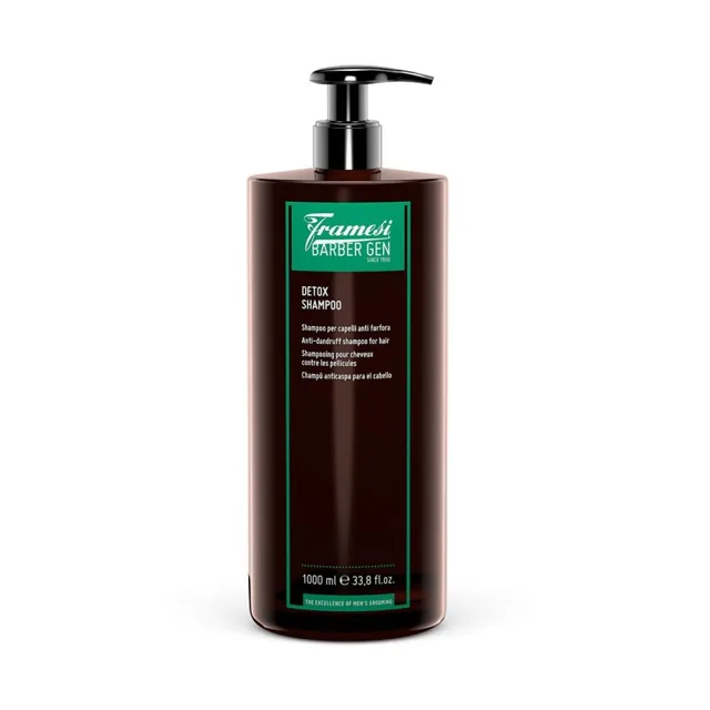 Framesi Barber Gen Detox Shampoo 1000ml - Detoxikační šampon