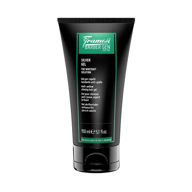 Framesi Barber Gen Silver Gel 150ml - Stříbrný gel