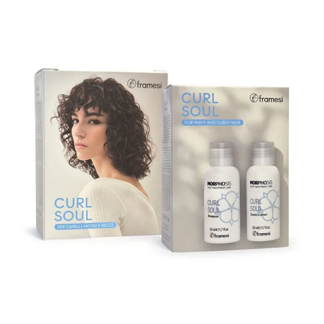 Framesi Morphosis Miniset Curl Soul - Šampon 50ml + Kondicionér 50ml