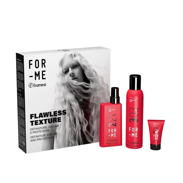 Framesi SET FM Flawless Texture - 302 Sprej 200ml + 221 Sprej 150ml + 308 Krém 25ml