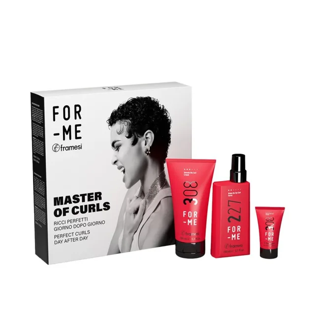 Framesi SET FM Master Of Curls - 308 Krém 150ml + 227 Sprej 150ml + 308 Krém 25ml