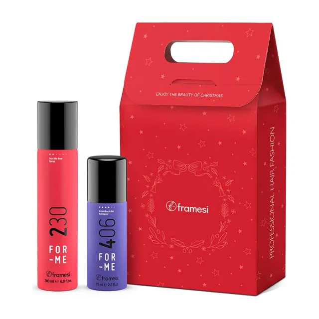 Framesi Vánoční set pro texturu účesu - texturizační sprej 200ml a dárek