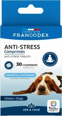 FRANCODEX Anti stress tablets 30 ks antistresových tablet pro psy