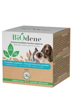 Francodex Biodene tampony bavlna pratelné 10ks