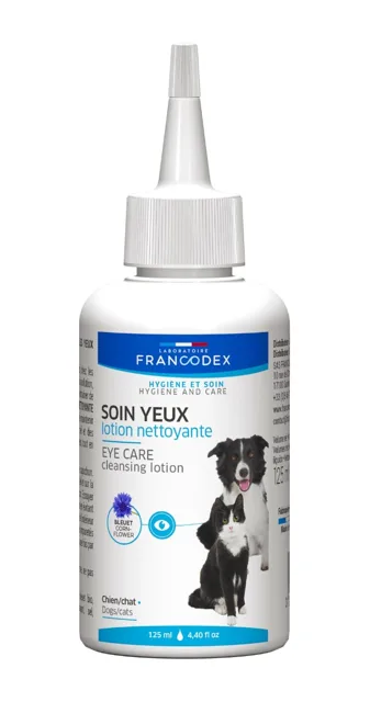 Francodex Čisticí roztok na oči pro psy a kočky 125 ml