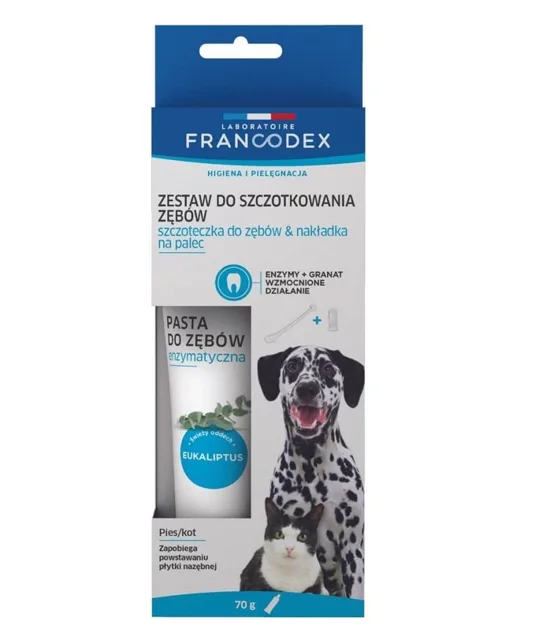 FRANCODEX Dental Kit zubní kartáček + pasta 70g