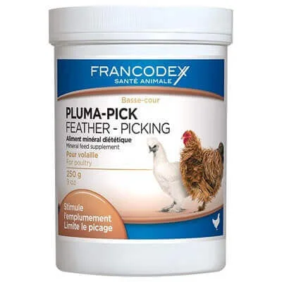 FRANCODEX Pluma-Pick Preparát pro vyvážený růst peří drůbeže 400g