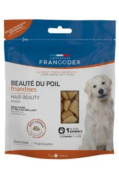 Francodex pochoutka hair beauty pro psy a šťěňata 75g