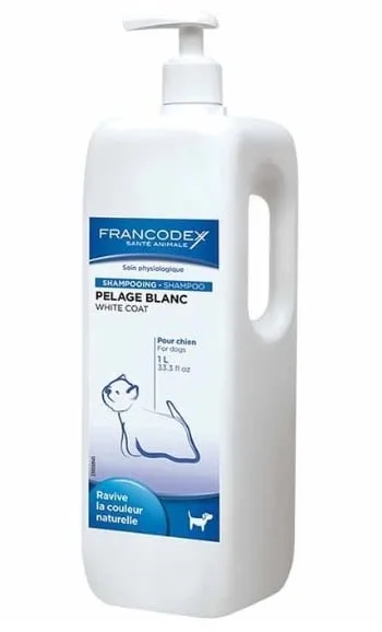 FRANCODEX Šampon bílá srst 1000 ml