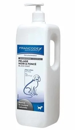FRANCODEX Šampón na černou srst 1L