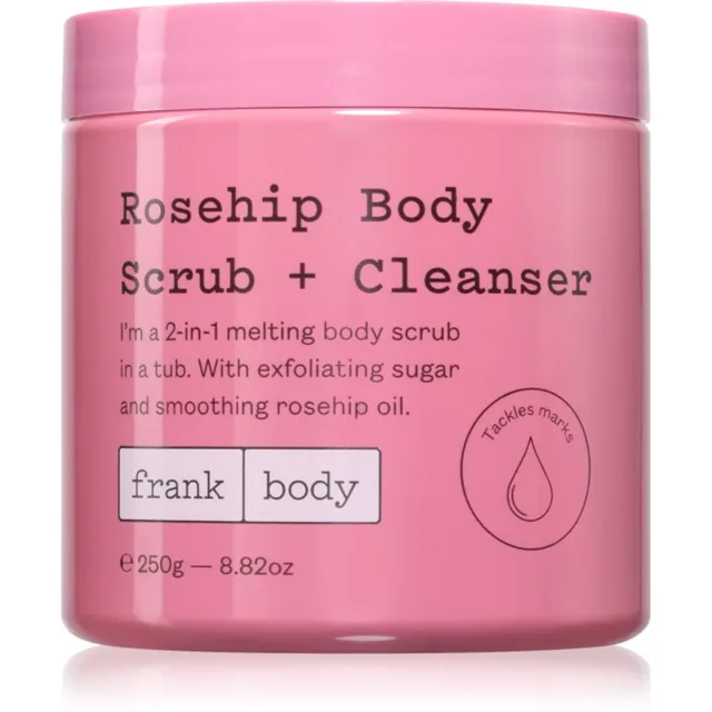 Frank Body Rosehip tělový peeling 250 ml