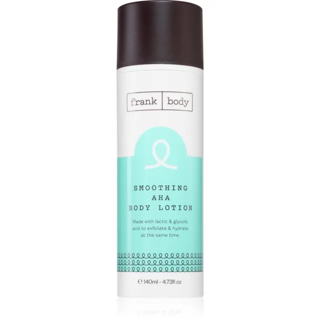 Frank Body Smoothing AHA jemné exfoliační mléko s AHA kyselinami 140 ml