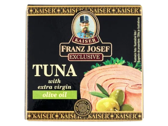 Franz Josef Kaiser Exclusive tuňák s extra panenským olivovým olejem 60 g