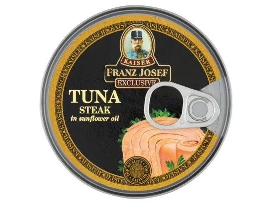 Franz Josef Kaiser Exclusive tuňák steak ve slunečnicovém oleji 170 g