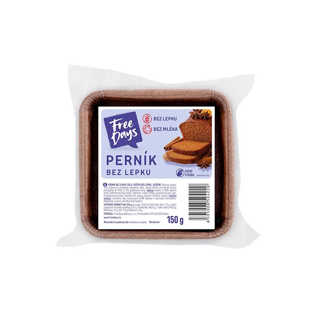 FREE DAYS Perník bez lepku 150 g