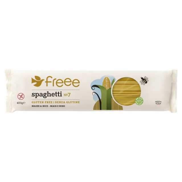 FREEE Kukuřično rýžové špagety bez lepku 400 g