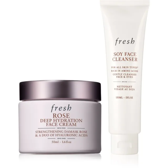 fresh Rose & Sugar Care Set výhodné balení pro dokonalou pleť