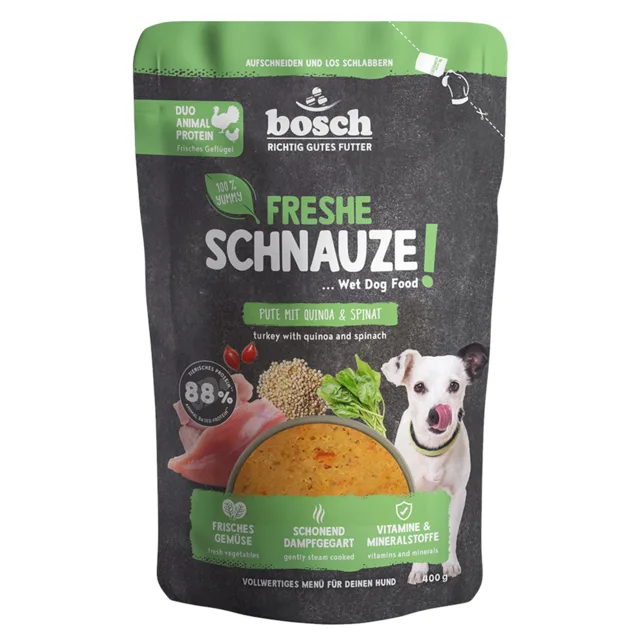 Freshe Schnauze vlhké krmivo, 400 g - hovězí s prosem a červenou řepou