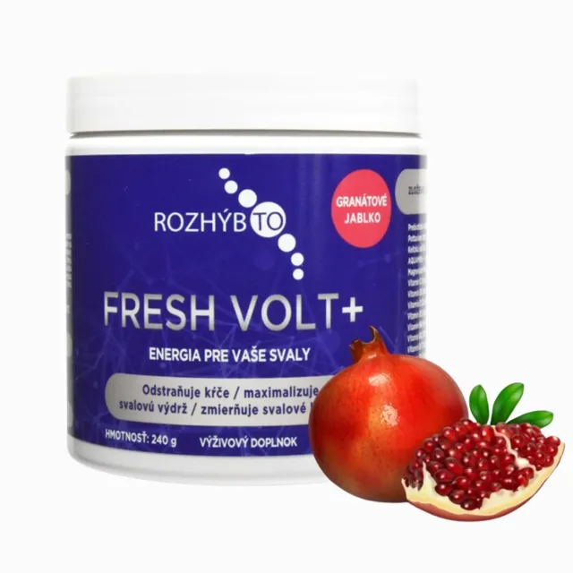 FreshVolt – elektrolytový nápoj (granátové jablko) – 240 g – Rozhýb to