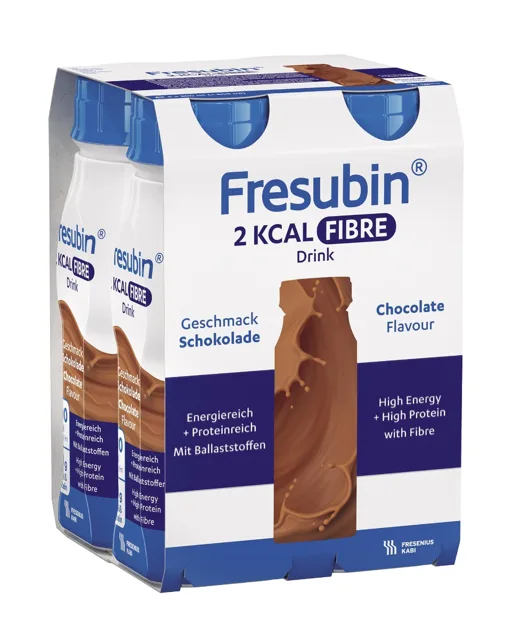 Fresubin 2 kcal FIBRE DRINK Čokoláda 4x200 ml