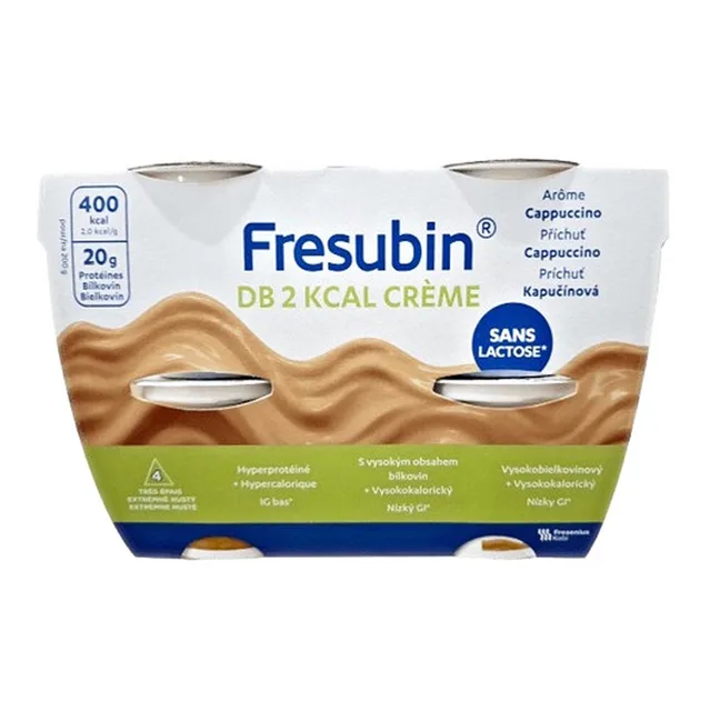 FRESUBIN DB 2 kcal creme cappuccino 4 x 200 g
