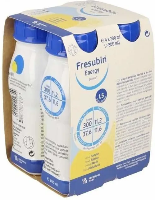 Fresubin Energy Drink příchuť banán por.sol. 4 x 200 ml