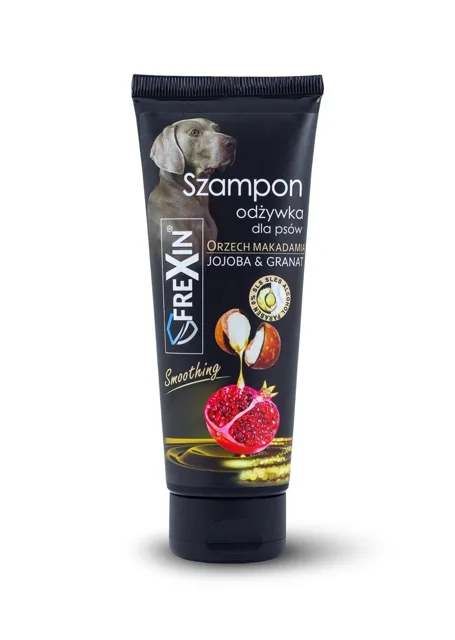 FREXIN Šampón s kondicionérem pro psy 2v1 jojoba a granátové jablko 220 g