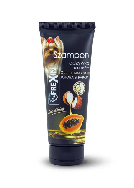 FREXIN Šampón s kondicionérem pro psy 2v1 Jojoba &amp; Papaya 220 g