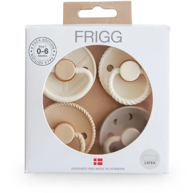 FRIGG 4 Pack Edition Size 1:0-6 months dudlík Crystal Sparkle
