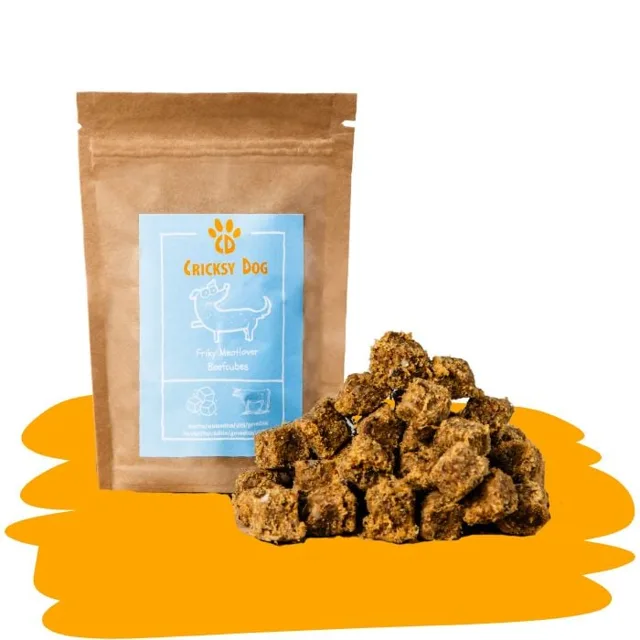 Friky Meatlover pochoutky z hovězí - kostky (hypoalergenní) – 100 g
