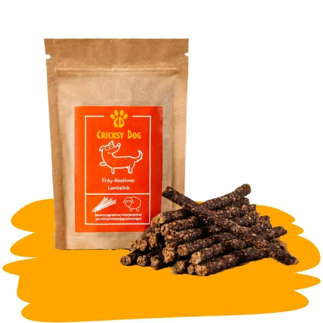 Friky Meatlover pochoutky z jehněčí - tyčinky (hypoalergenní) – 100 g