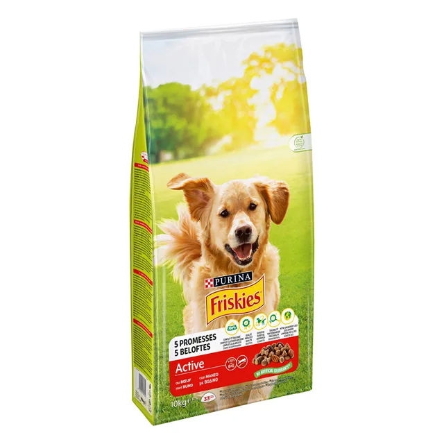 Friskies Adult Active granule hovězí - 12 kg